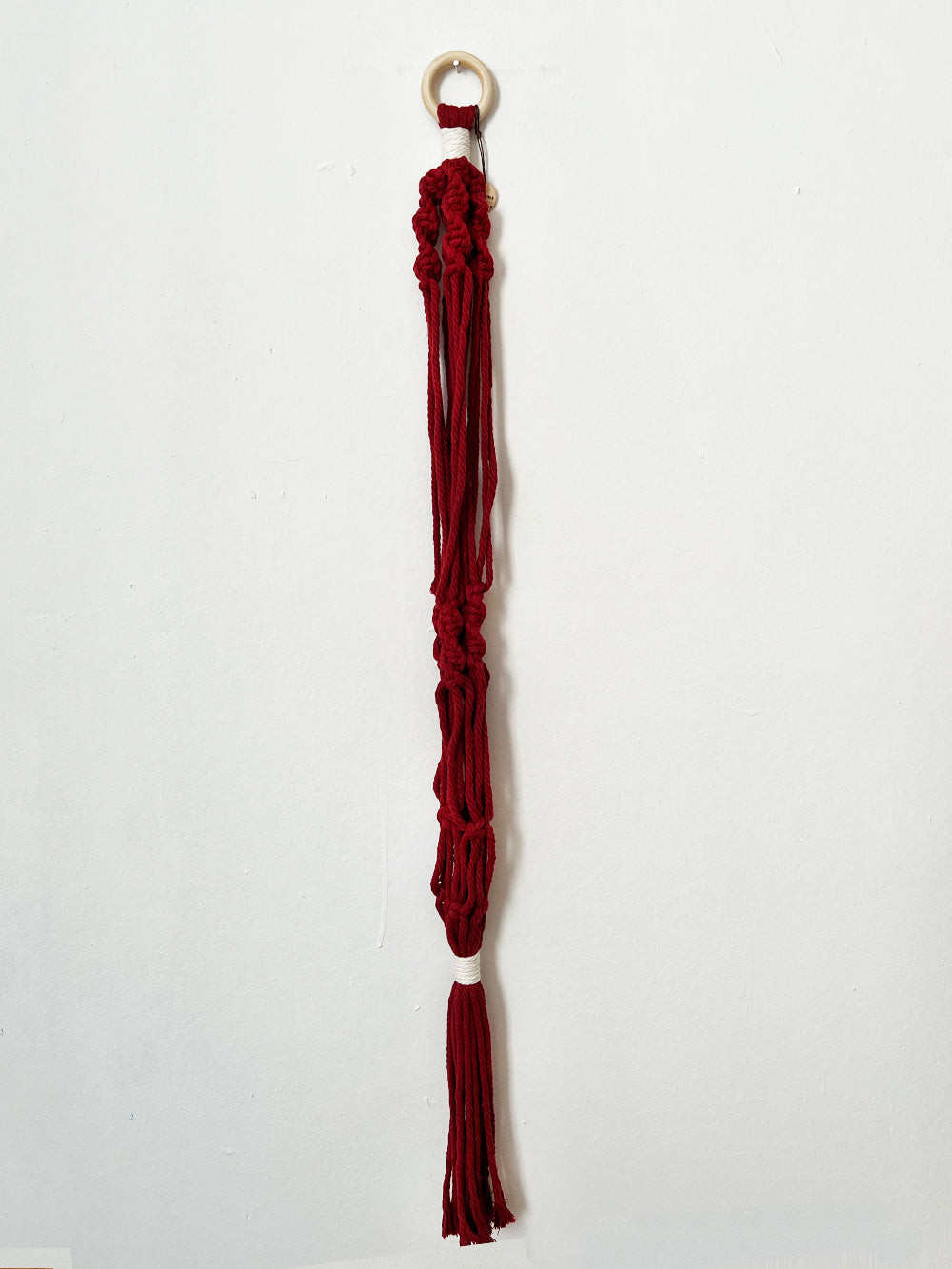 Plant Hanger Burgundy